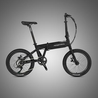 China New design aluminum alloy foldable electric bicycle mini size 20 inch folding ebike 350W bafang motor electric folding bike for sale