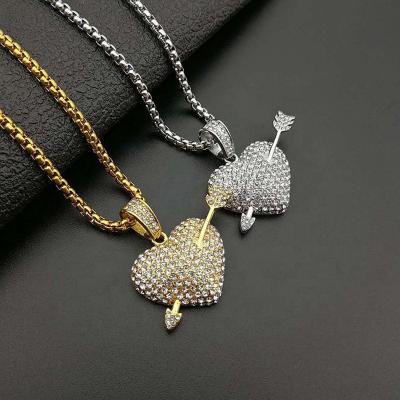 China ADELANTE AD200025 Stainless Steel Durable Wholesale Cuban Chain Necklace Pendant for sale