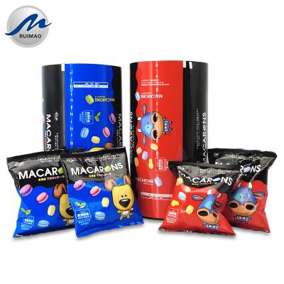 China Moisture Proof Potato Chips Snack Plastic Packaging Aluminum Foil Custom Printed Film Rolls for sale