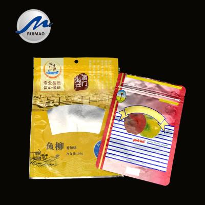 China Recyclable Cookie Packaging With Zipper Mylar Bags Plastic Frozen Food Packaging Bag For Potato Chips for sale