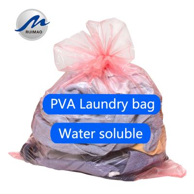 China Biodegradable Hot Hospital Pva Soluble Water Soluble Laundry Bags Recyclable for sale