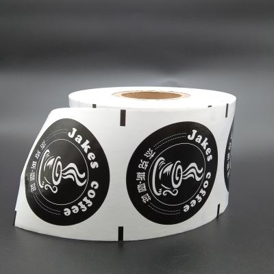 China Coffee Capsule Cup Seal Moisture Proof Film Roll For PP Plastic Cups for sale