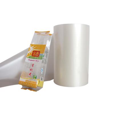 China Printing Plastic Package Printer Protien Moisture Proof Bar Blown Food Transparent Soft Packaging Snacks Small Bags Lamination Film Roll for sale