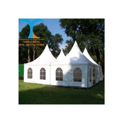 China Extended type glamping architecture membrane pagoda tent event party supplies party tent 4x6 events party tent outdoor pagoda for sale