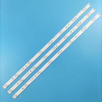 China TV 605mm LED Backlight Strip 8 Lamp For LED32TC2300E TK97K4000000 M320X13-E4-H (G3) LED32B16 for sale