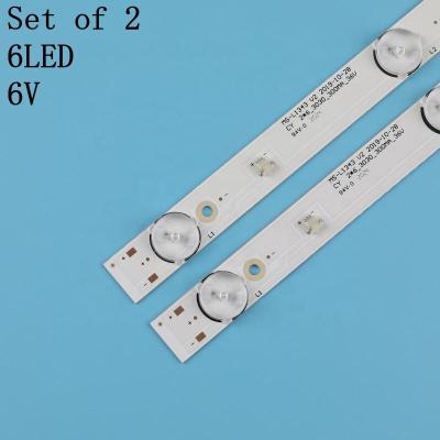 China 2 PCS LED TV strip for 32inch JL.D32061330-081AS-M FZD-03 E348124 MS-L1343 L2202 L1074 V2 for sale