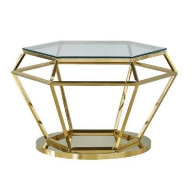 China Modern Gold Mirror Coffee Table Tea Furniture Design Shops Tables Silver Filler Ground Mirred Indoor Accent Garden Custom Plain for sale