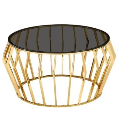 China Modern Coffee Table Dining Teapoy Center Design Living Center Corner Design Safety Shiny Diamond Vintage Sparkle Chic Mirror for sale