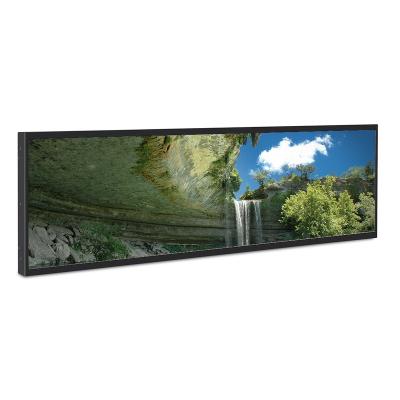 China Indoor 19/21/24/28//29/36/43/48/inch LCD Screen Stretched Bar Shelf Digital Display/Edge Display/Wide Sign liquid crystal display panel for sale