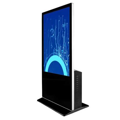 中国 55インチ 4K AI 話し方 3D アニメーション インタラクション 音声コマンド タッチスクリーン キオスク 販売のため