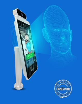 China ROHS 8 Inch Face Recognition Touchless Infrared Temperature Scanner for sale