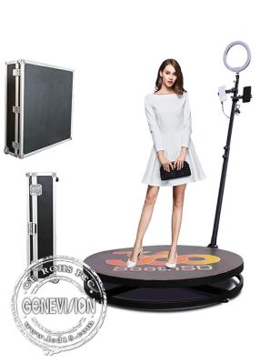 Chine Diamètre 80cm 100cm distributeur automatique de cabine de photo de Selfie de rotation de 360 caméras à vendre