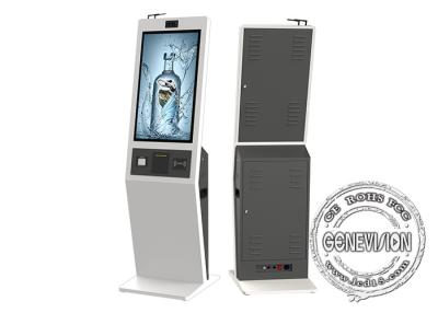 China PCAP Touchscreen 32in Self Service Terminal Kiosk With 5MP Webcam Builtin for sale