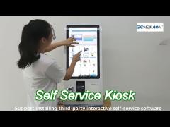 quickpay touch lcd screen ordering payment kiosk support wifi