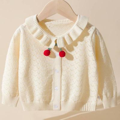 China Latest Breathable High Quality Custom Knitted Wholesale Organic Baby Sweater Cotton Sweater for sale