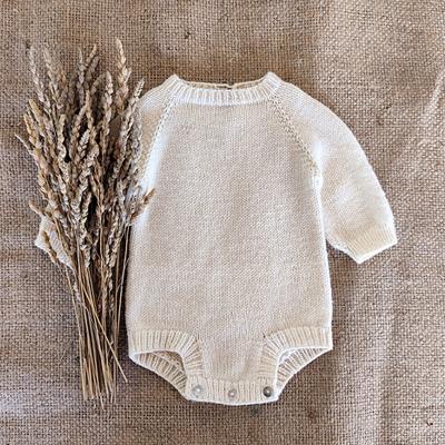 China Organic Cotton 100% Cotton Newborn Baby Jumpsuit Organic Kid Clothes Baby Romper for sale