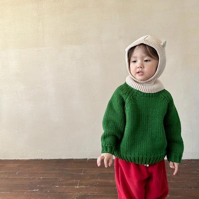 China Personalized Anti Shrink Knitted Organic Cotton Baby Sweater 100% Cotton Baby Top for sale