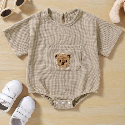 China Latest High Quality Soft Knit Cotton Baby Vest Clothes, Organic Cotton Baby Onesie for sale