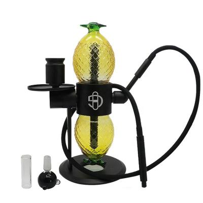 China New Gravity Hookahs Hookah Set Pineapple Tip Cheap Wholesale Hookah Eco-friendly for sale