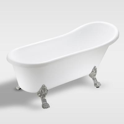 China 2020 Supplier Low Price Eco-friendly Material Chinese Classic Foot Claw Free Acrylic Bathtub Cheap for sale