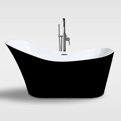 China Small Deep Acrylic Material Cheap Freestanding Bathtub Fiberglass Bathtub Eco - Friendly for sale