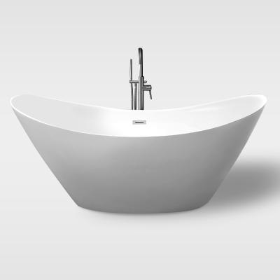 China Eco - Friendly Material Classic Portable Freestanding Plastic Bathtub 150 For Adults for sale