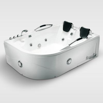 China Hot Sale SPA Eco-friendly Material Massage Bathtub , Two Person Whirlpool Bathtub for sale