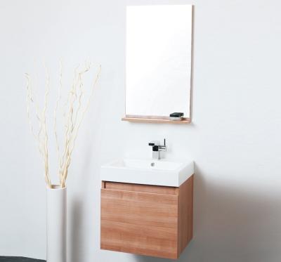 China Contemporary wall mounted bathroom cabinet with artificial stone for sale