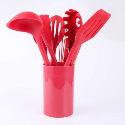 China Viable Factory Direct 8 Pcs Food Grade Silicone Kitchen Utensil Set Kitchen Accessories Cooking Tools Instruments for sale