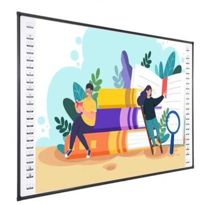 China Aluminium frame interactief whiteboard met 3840*2160 kristalhelder display Te koop