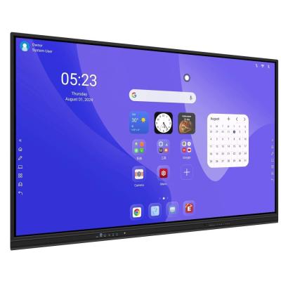 China 55/65/75/86 Inch 4K UHD Interactive Flat Panel Smart Whiteboard Digital Display Interact Touch Screen Interactive Board for sale