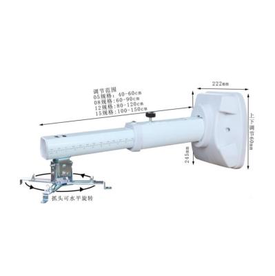 Cina Montaggio bianco del proiettore della fabbrica - supporto del braccio del proiettore della lega di alluminio del sostegno per la lavagna in vendita