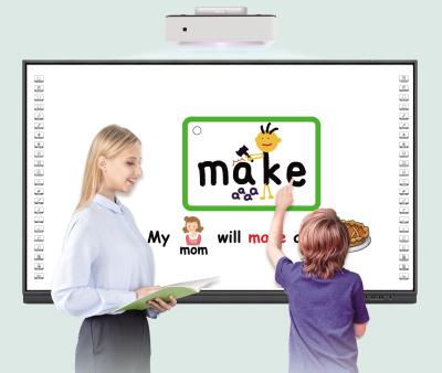 China 98 Inch Iwb Interactive Whiteboard , All In One Smart Board Android 6.0 Version for sale