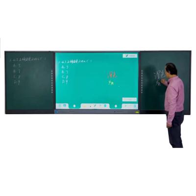 China 75 86 inch 4K Educational Equipment Touch Screen Best Smart Board Interconnected LCD Smart Blackboard for sale