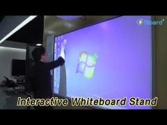 Multi Touch Interactive Whiteboard Stand Projector For Smart Classroom