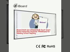  IBoard Multi-size Infrared Multi Touch Smart Board Interactive Electronic Whiteboard for Meeting School Teaching