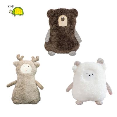 China New Creative Cute Stuffed Animal Doll Product Sheep Bear Cute Stuffed Toy Hold Pillow Bear Cute Plush Toy for sale