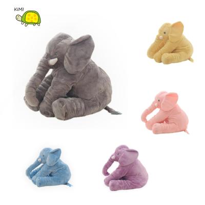 China Toy Wholesale Baby Stuffed Elephant Soft Sleeping Elephant Plush Toy Hot Selling Stuffed Doll Product Animal Plush Toy Pillow In Home for sale