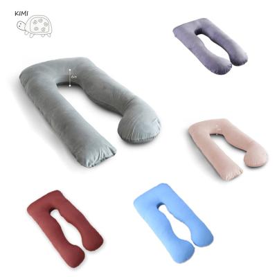 China Wholesale Cheap Portable Pregnancy Comfortable Pillow Body Pregnant Women Rest For Side Sleepers for sale