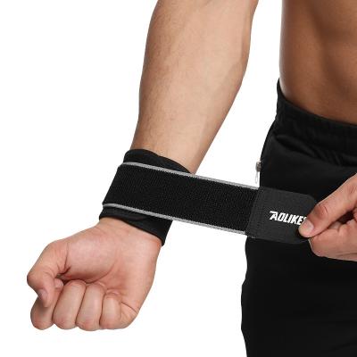 China Strong Support Aolikes Weightlifting Wrist Support Brace For Arthritis Tendonitis Elastic Wrist Band for sale