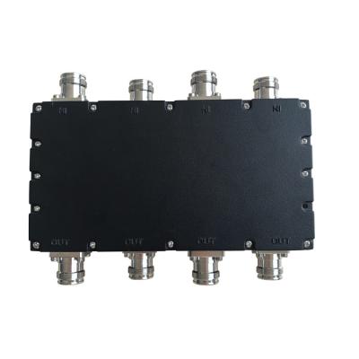 China 698-3800MHz 4.3-10 Female  4:4 Hybrid Combiner for sale