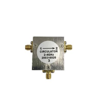 China 4GHz SMF Femenino Mini Circulador de RF aislador Transmitir onda electromagnética en venta