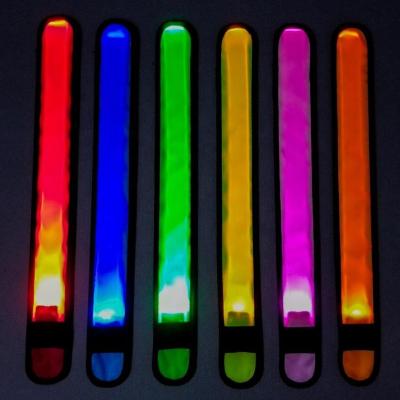 China Sports 2017 best selling cheap items led slap band bracelet for sale