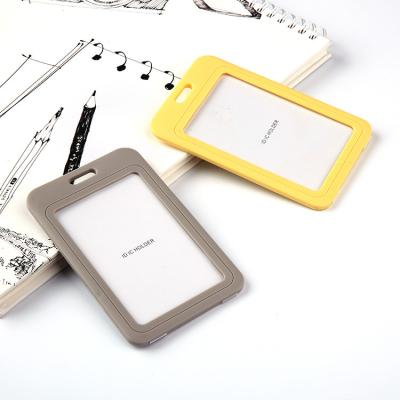 China Deyi Transparent Plastic Business Card Holder for sale