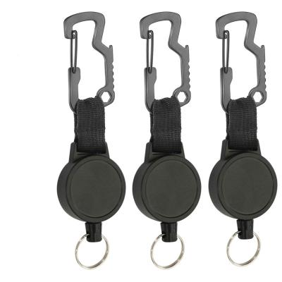 China Deyi Retractable Heavy Duty Badge Reel Retractable Swivel Alligator Clip Retractable Badge Holder Reels for sale