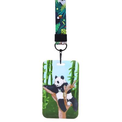 China Stylish Deyi Custom Logo Lanyard Card Holder for Your Corporate Events for sale