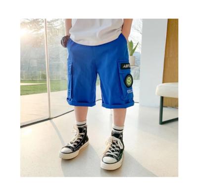 China Boys Breathable Thin Workwear Pants Black Straight Casual Sports Kids Summer Breathable Shorts for sale