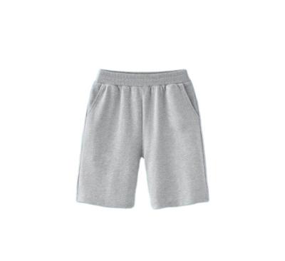 China Summer 2022 Comfortable Toddler Boys Sports Breathable Gray Shorts Loose Thin for sale