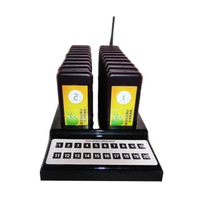 China Restaurant Restaurant Pager Calling System Waiter Service Pager System Wireless Restaurant Pager System for sale