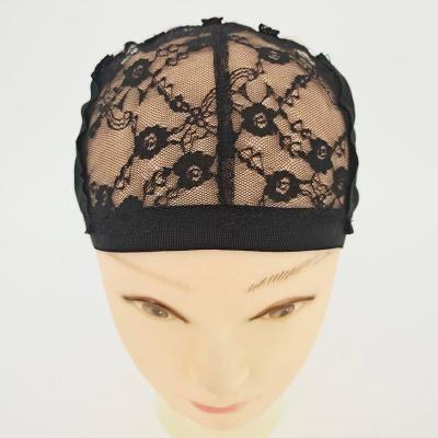 China BH-014 Good Quality Nylon Full Lace Wig Cap For Wig Making Cap With Adjustable for sale